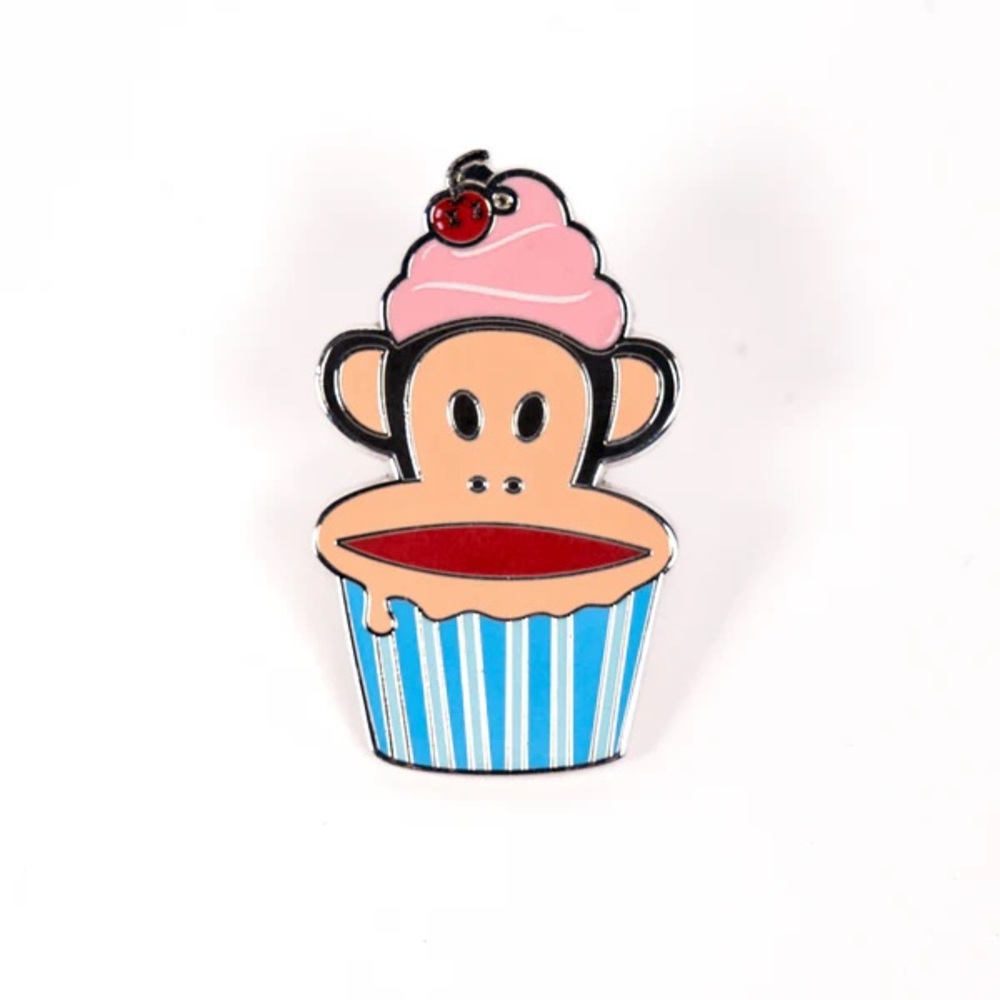Cakeworthy x Paul Frank Julius Monkey Balloon Notebook Sticky Notes Birthday Pin - Picture 10 of 11